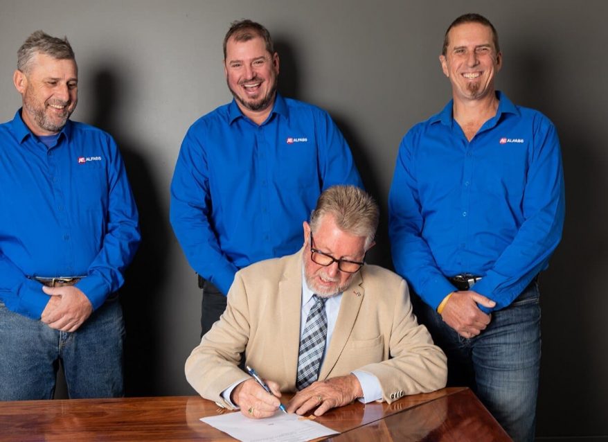 Signing of contract